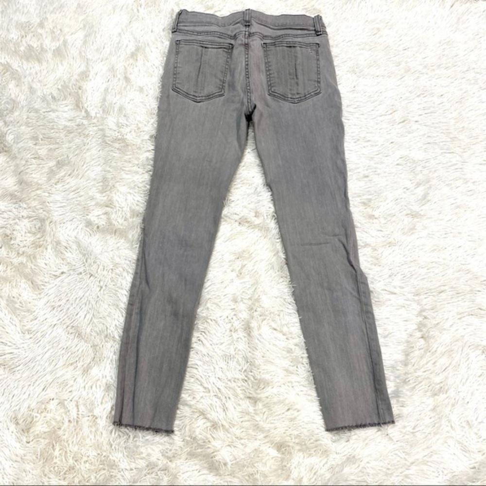 rag & bone Skinny Jeans in Olive Gray - Picture 5 of 14